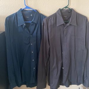 2 Kenneth Cole long sleeve shirts
